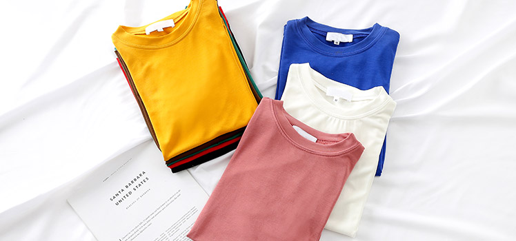 宜春夏季T恤衫定做要选对材质